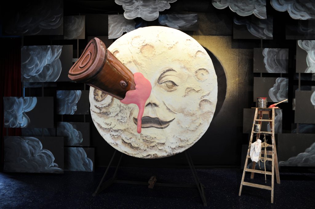 ©Pascal Demory, décor de la Lune de Méliès