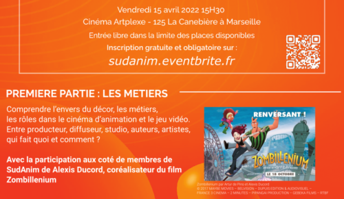 CONFERENCE SUR LE CINEMA D'ANIMATION ET LES JEUX VIDEOS  LES ETUDES ET LES METIERS