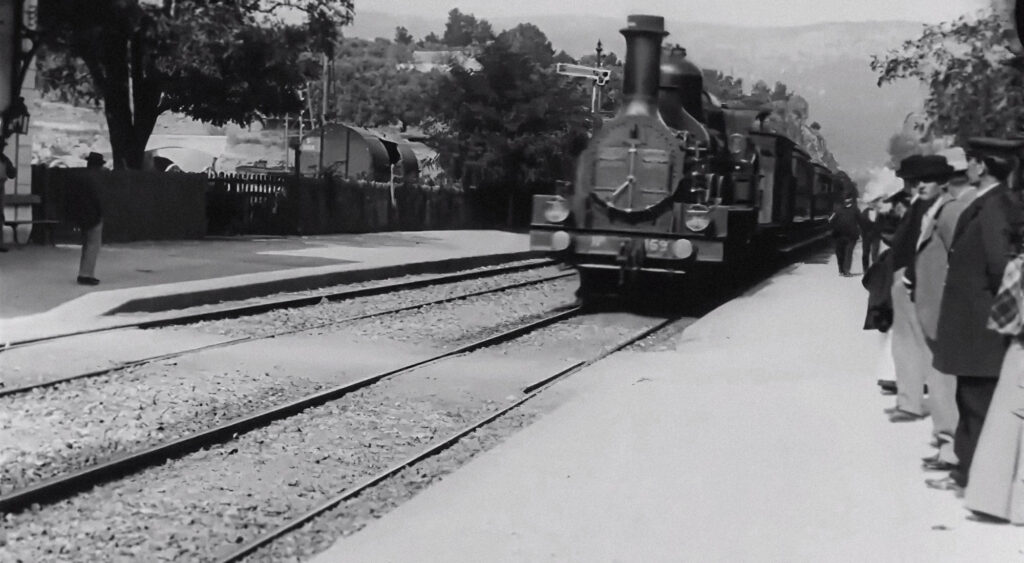 L'arrivée d'un train en gare de La Ciotat, Louis Lumière (1896)