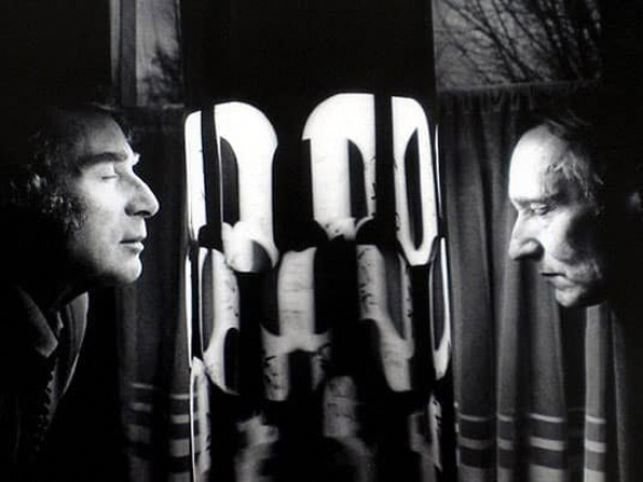 Brion Gysin, William Burroughs et la Dream Machine © Charles Gatewood 