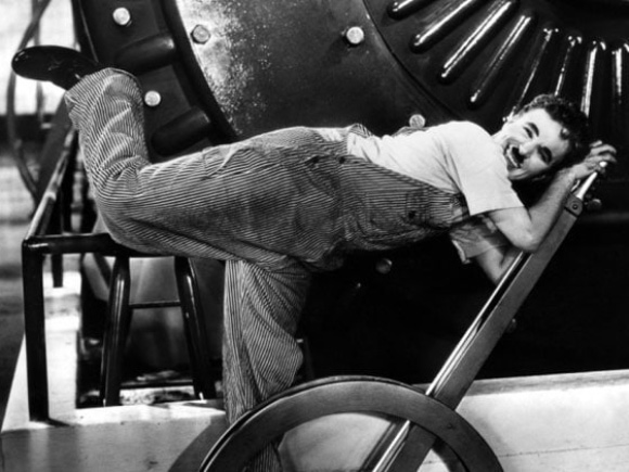Les Temps modernes de Charles Chaplin est au programme de Collège au cinéma 2004-2005
